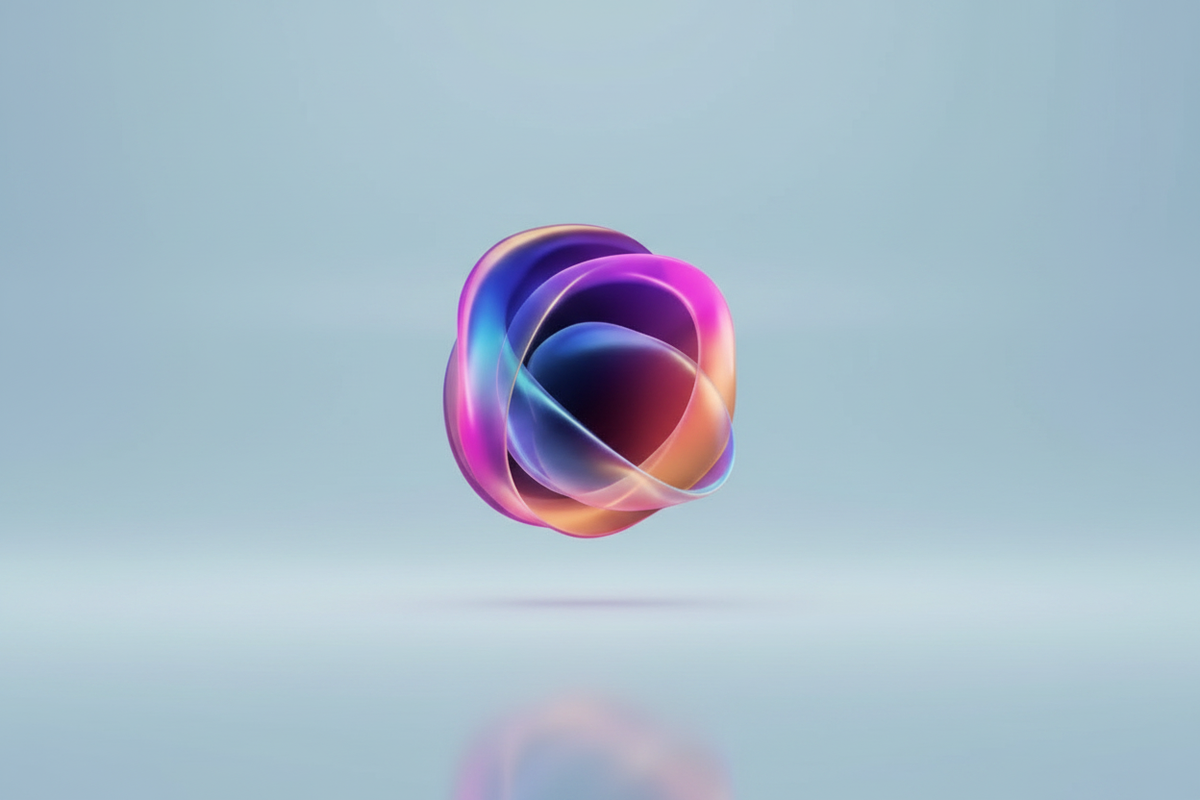 Single AI icon on light-blue background